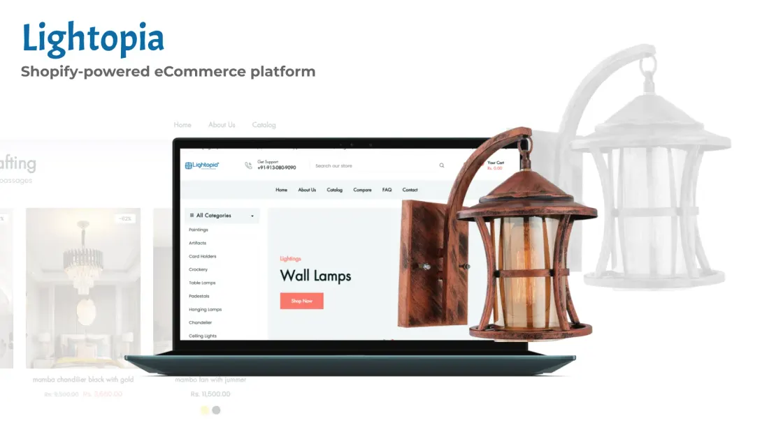 Lightopia interface