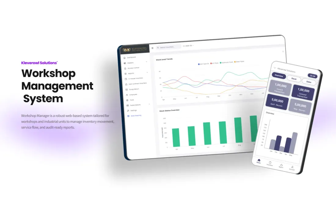 Workshop Manager interface